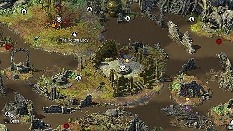 Motare o Kōzi, Pillars of Eternity II: Deadfire Map